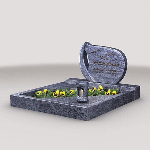 D195-Modell-Grabstein-Strang-Grabmal