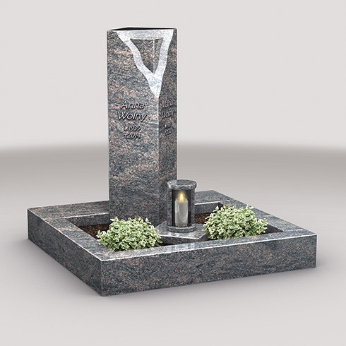 UA-039-Modell-Grabstein-Haltern-am-See-Grabmal