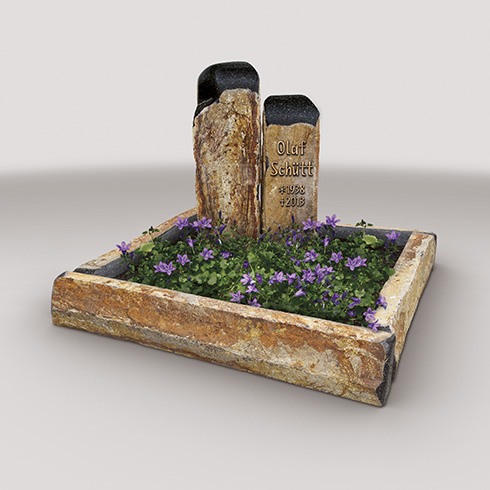 felsen036-Modell-Grabstein-Borken-Grabmal